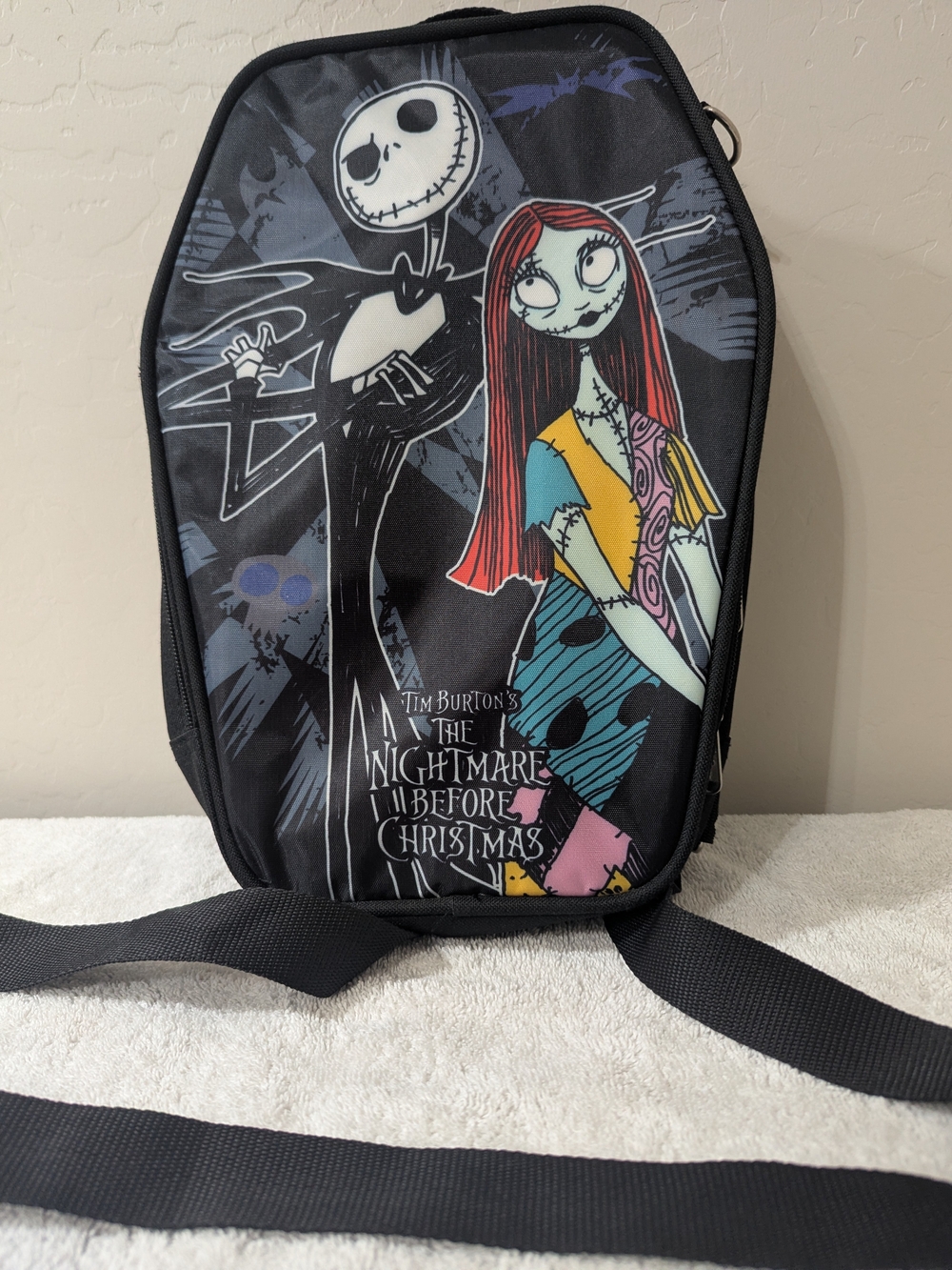 Disney Nightmare Before Christmas Casket Coffin Shaped Mini Backpack